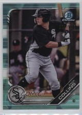 2019 Bowman Chrome Prospects Aqua Refractor 51/125 Zack Collins #BCP-76 y0i