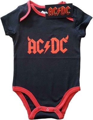 Gadget - Ac/Dc: Rock Off - Horns (Body Neonato 6-9 Mesi) -D- Rock Off