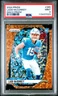 2024 Panini Prizm Football Ladd McConkey #365 Orange Disco RC PSA 9