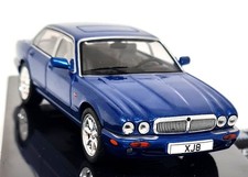 Ixo 1/43 - Jaguar XJ8 X308 1998 Metallic Blue Diecast Scale Model Car
