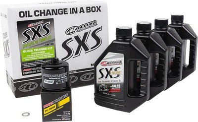 MAXIMA RACING 90-469013-KRX SXS Synthetic Oil Change Kit - Kawasaki Teryx - 5W40