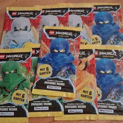 LEGO Ninjago Trading Card Game DRAGONS RISING Blue Ocean 1 Booster