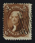 CKStamps: US Stamps Collection Scott#75 5c Jefferson Used