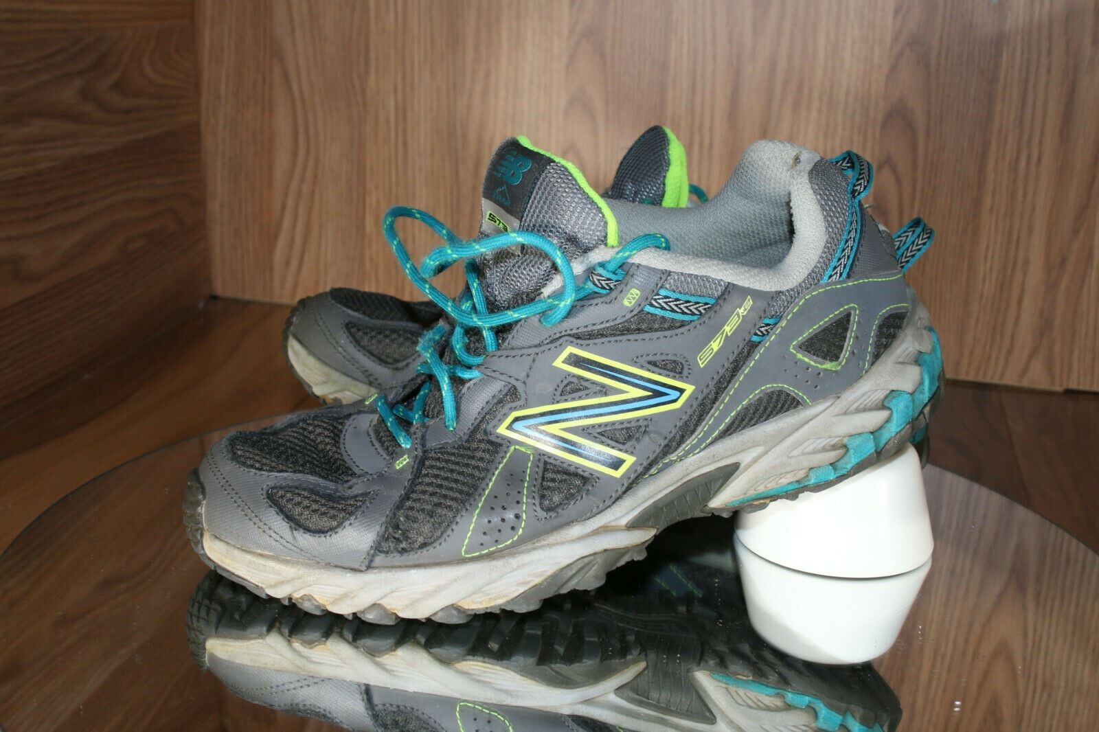 New Balance Sneakers 573 V2 Trail Athletic Running Shoes Gray Women's 9, EU 40.5 thumbnail 7