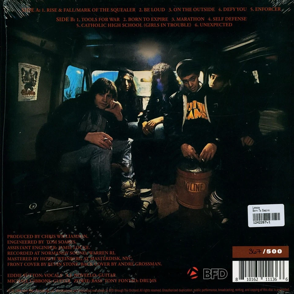 Leeway - Born To Expire (Vinyl LP - 2025 - EU - Original) - Bild 3 von 3