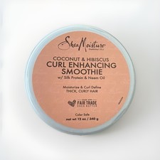 Shea Moisture Curl Enhancing Smoothie, Coconut  Hibiscus, 12 oz 340 g New