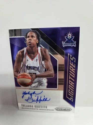 2020 Prizm WNBA Yolanda Griffith Auto #SG-YGF