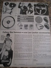 Les Leston Accessories For Gt Cooper Lighters Overalls 1967 Advert File 51