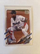 2021 Topps - Lewin Diaz #417 Vertical (RC)