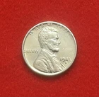 1943-S 1C Lincoln Wheat US Steel Cent Reprocessed WWII “Steelie” Penny