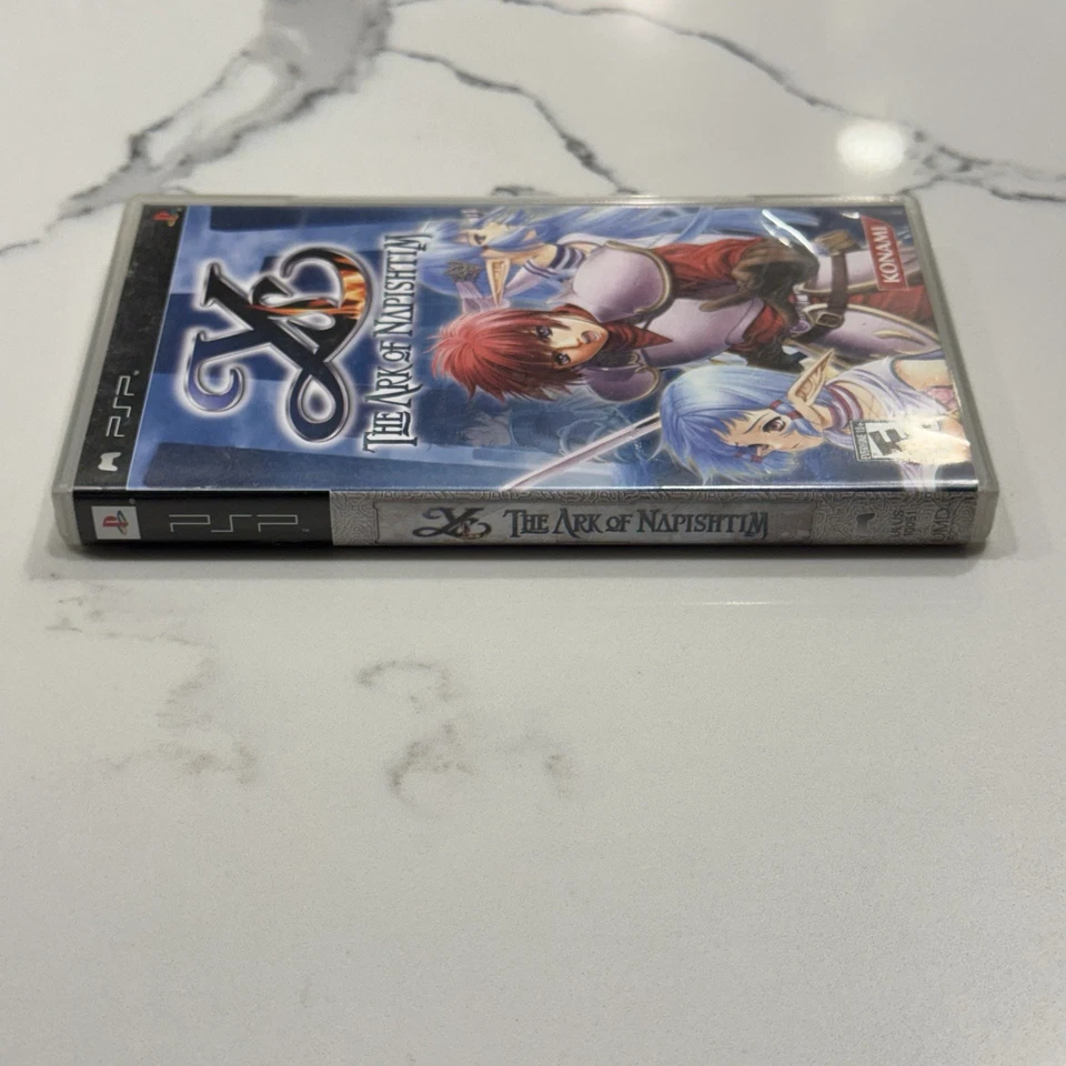 Ys: The Ark of Napishtim (Sony PSP, 2006) No Manual TESTED - Image 2 of 4