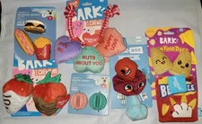 NEW BARK Box Lot - I Chews You Chocolick Strawberries, Beagles Dog Toys & MORE