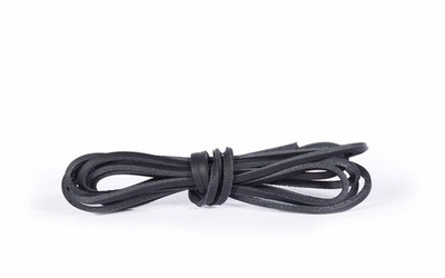 Leather Laces, Stiefelschnürsenkel aus 100% echtem Qualitätsleder