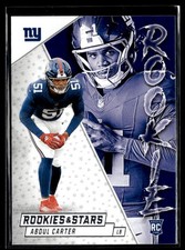 2025 Panini Rookies & Stars Football #1 Abdul Carter Rookie RC