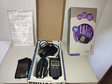 TELEPHONE PORTABLE PHILIPS GENIE 2000 BOITE CHARGEUR NOTICE VINTAGE FONCTIONNE