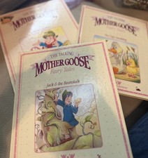 3 Worlds Of Wonder The Talking Mother Goose Fairy Tales Books  