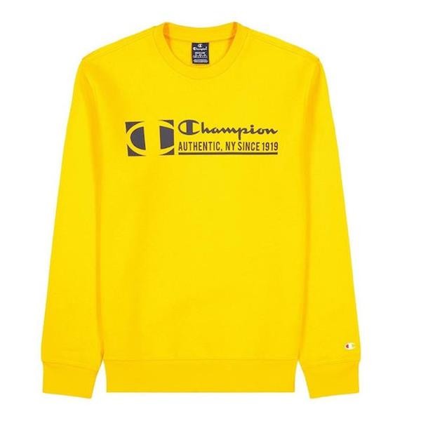 Толстовка с круглым вырезом Champion Legacy Herrenkleidung 217995YS113 Gelb 11290₽