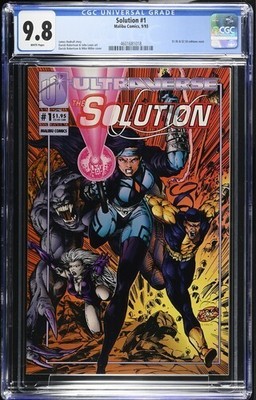 The Solution #1 (Aircel Comics September 1993), CGC 9.8 Near Mint / MINT