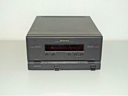 Technics RS-CH7 Mini Dual Cassette Deck / Auto Reverse, 2-year warranty