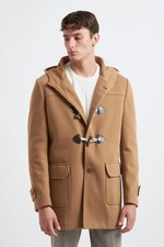 designer Montgomery Sfoderato con Cappuccio e Chiusura a Alamari mcp1201