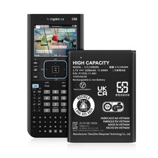TI-84 Plus CE Battery, 2026 New Upgrade 3200mAh Ultra High Capacity Li-ion Re...