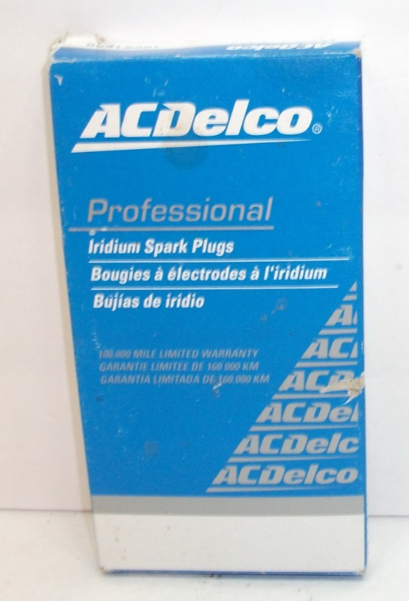 Set of 8 Spark Plugs Genuine AC Delco 41110 OEM # 12621258 Iridium for Chevy GMC
