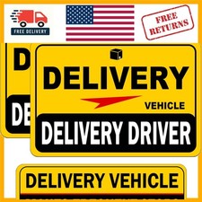Weather-Resistant Car Magnets for Delivery Drivers - Easy to Remove, 3 Sizes