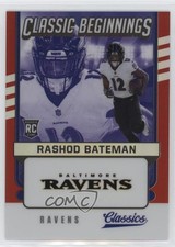 2021 Panini Classics Classic Beginnings Red 41/50 Rashod Bateman #CB-RB 0a6