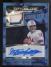 2025 Leaf OptiChrome Time Machine Blue Crystal Steve Grogan 1/1 Patch Auto