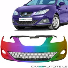 Seat Ibiza 6J5 6J8 Stoßstange Stoßfänger vorne LACKIERT + Gitter + Lippe 08-12
