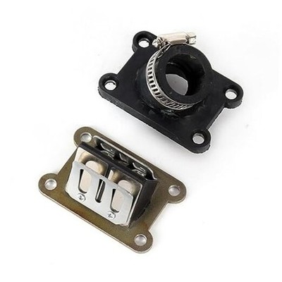 Rubber Intake Pipe Manifold Boot Reed Valve For 2002-2008 Water-cooled ktm 50