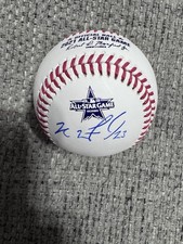Michael Brantley Signed Autographed Official 2021 All Star Game Baseball Beckett