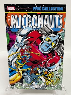Micronauts Epic Collection Vol 3 This Battlefield Earth Marvel Comics TPB