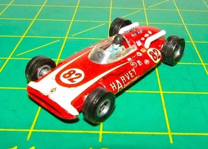 Indy 500 Race Car Solido Harvey, Aluminum Special w/Driver   - Lo6 07-19