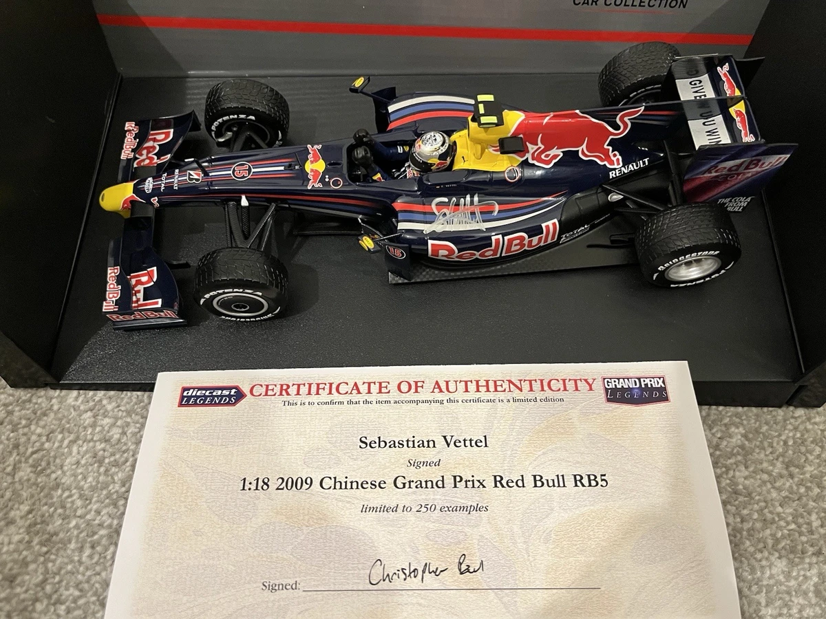 MINICHAMPS Sebastian Vettel 1:18 Scale Diecast Racing Cars for