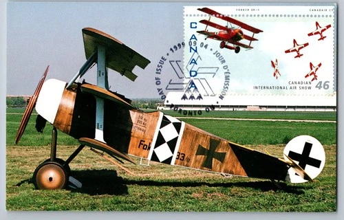 Canada 1999 International Air Show FDC Maxi Card