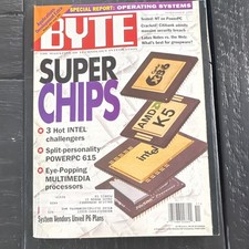 Byte November 1995 Super Chips Intel Amd K5 Cyrix 6x86 Powerpc Multimedia