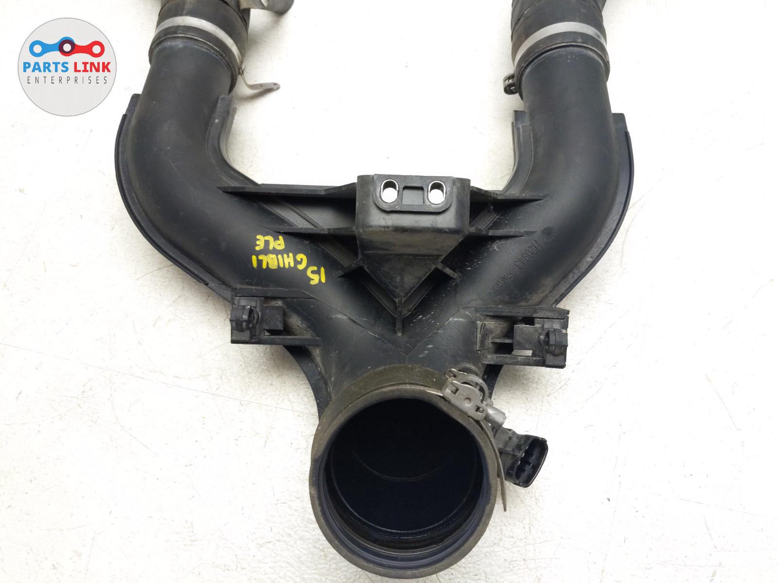 2014-20 MASERATI GHIBLI AIR INTAKE HOSE CENTER CROSS PIPE DUCT TUBE SLEEVE ASSY