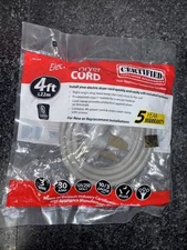 Certified Appliance Accessories 30-Amp Appliance Power Cord, 3 Prong Dryer Co...