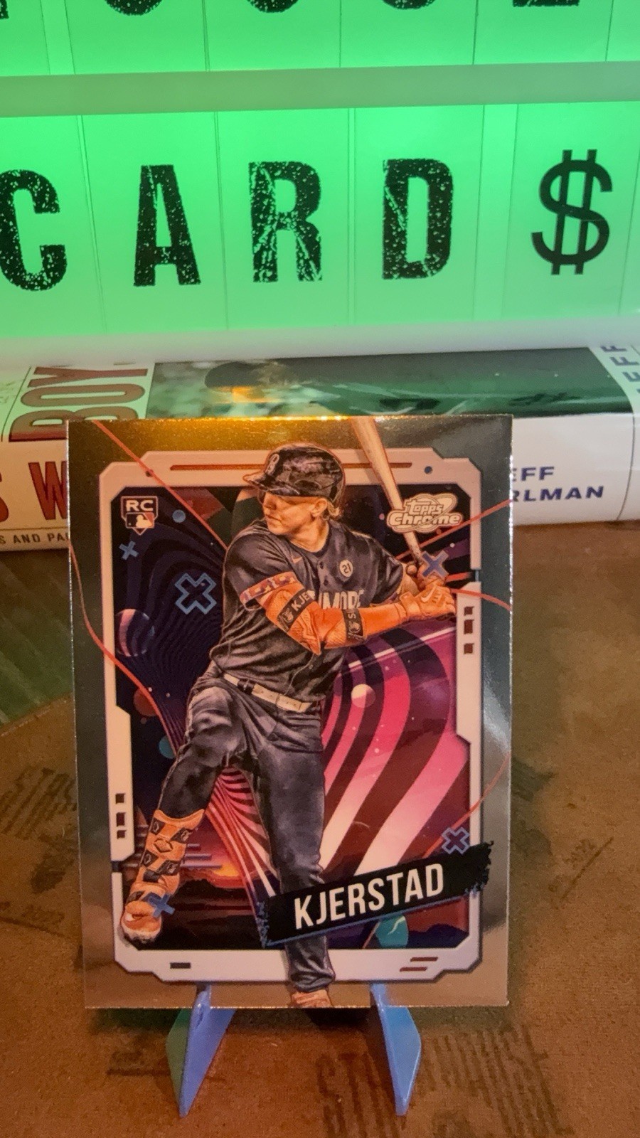 2024 Topps Cosmic Chrome - Heston Kjerstad #177 Nucleus Refractor (RC)