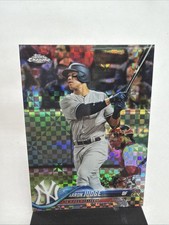 2018 Topps Chrome Aaron Judge X Fractor #1 Yankees