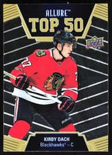 2019-20 Upper Deck Allure Top 50 Kirby Dach Rookie Chicago Blackhawks #T50-2