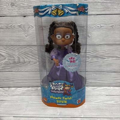 SELTEN 1999 Mattel Rugrats - Flower Twirl Susie Figur Spielzeug Puppe NEU