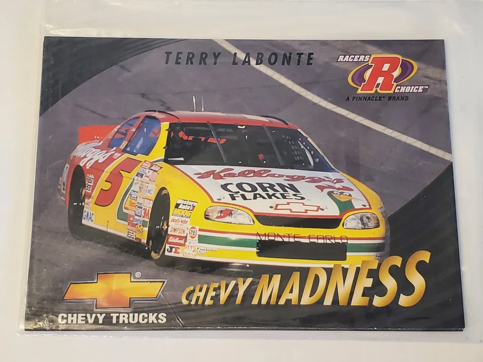 1997 Pinnacle Racers Choice Chevy Madness 5x7 Race Cards NASCAR - Image 4 of 4