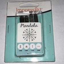 ImpressArt Mandala Series Stamp Pack, SC15K-AG-4PC