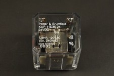 KUP-11D35-24 Potter  Brumfield Relay 24VDC 1/3HP 120V 10A 240V DPDT 5-1393117-3
