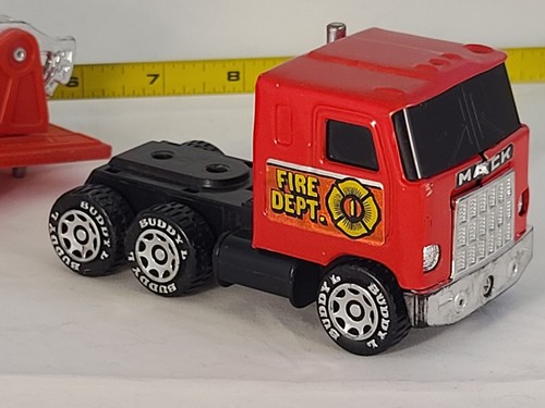 1981 Buddy L Fire Department Hook-N-Ladder Truck In Box (B24) - Picture 10 of 15