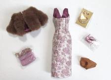 ENCHANTING IN AMETHYST LADY AURELIA GREY OUTFIT & ACCESSORIES INTEGRITY TOYS