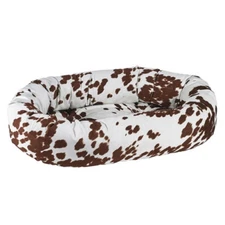 Bowsers Pet DURANGO MicroVelvet Donut Bolstered Nesting Dog Bed — Sizes S -XXL