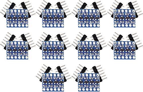 TECNOIOT 4 Channel IIC I2 C Logic Levels Converter Bi-Directional Module (Q4v)